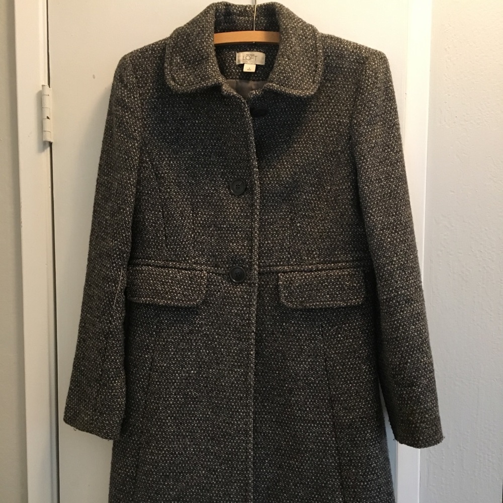 Ann Taylor Tweed Coat